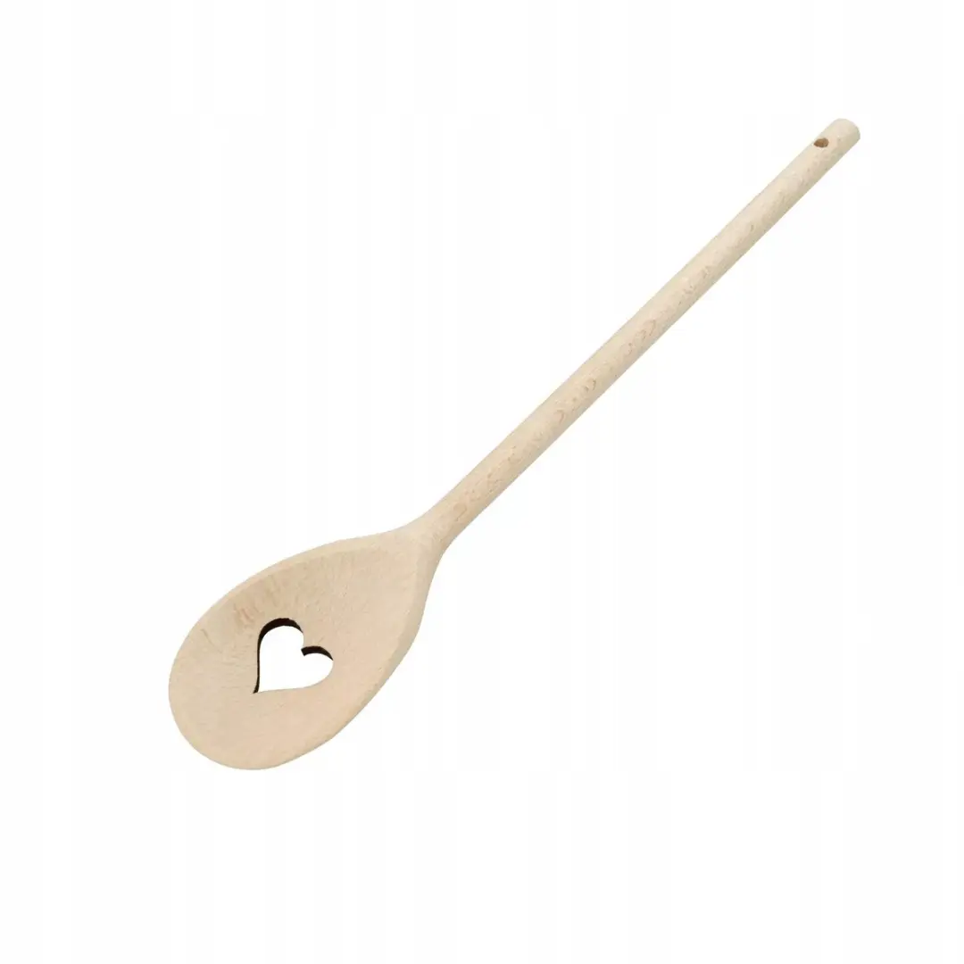 Fackelmann Houten Keukenlepel met Hart 30cm