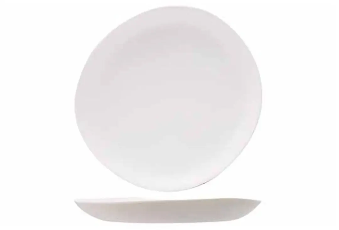 Kupo Plat Bord Coconut Milk D19,9xh2cm Melamine