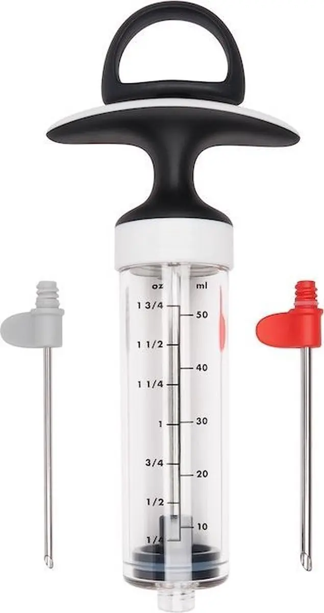 OXO Good Grips Injecteur - Garneerspuit Transparant/Zwart