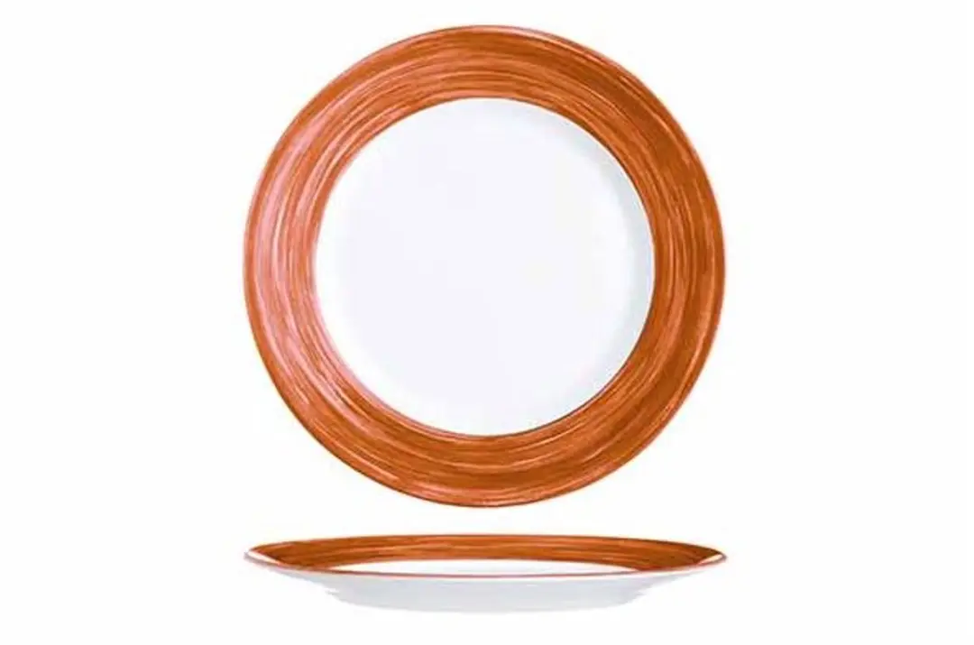 Brush Dessertbord Set6 Terracotta D15,5cm