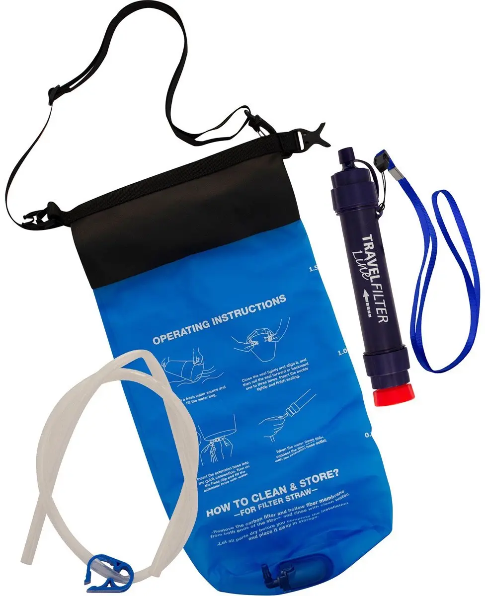Travelsafe Travelline Waterzak 6L + Filter - Meerkleurig