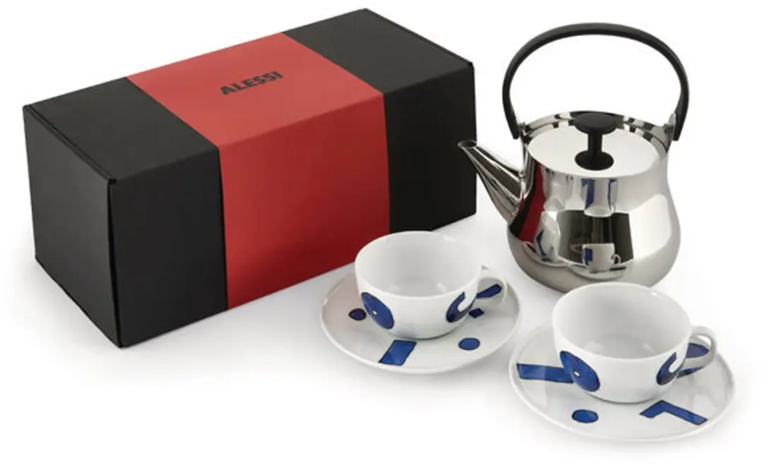 Alessi Cha Theeketel NF01SET