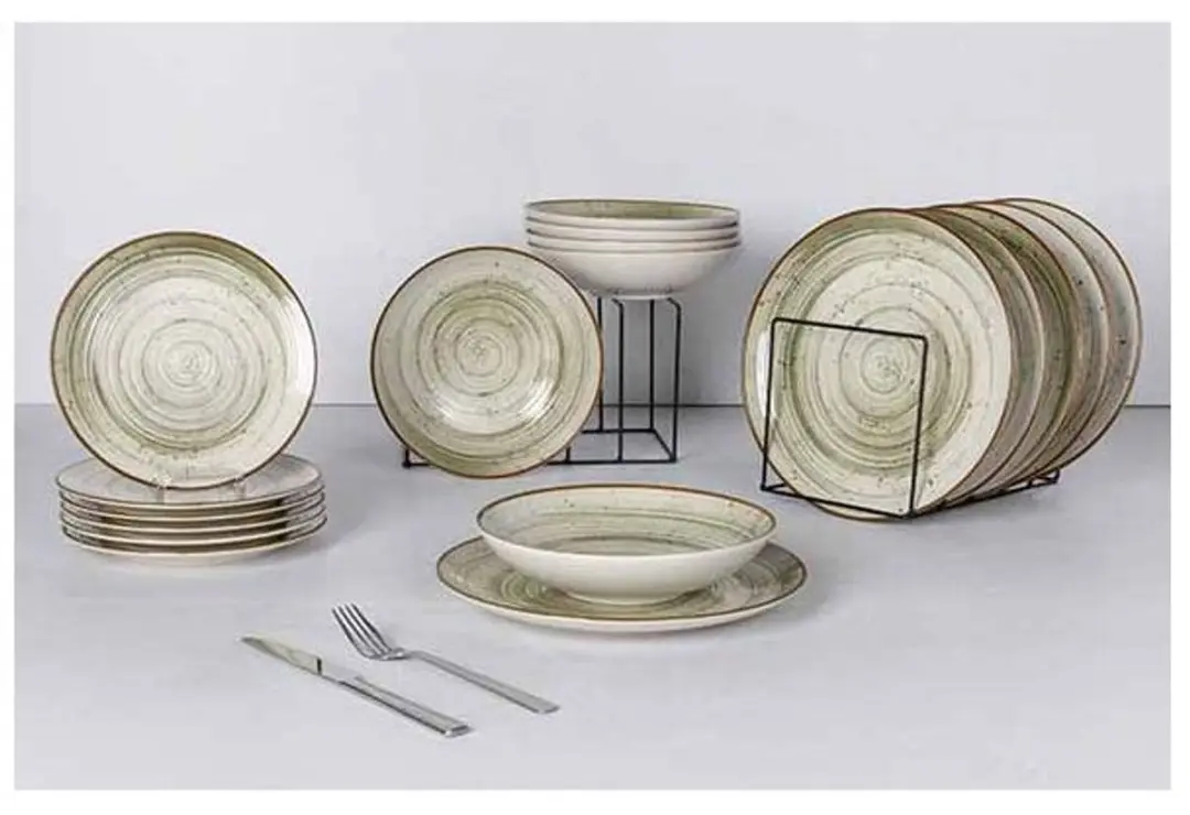 Sintra Dinnerset Groen 18 Dlg