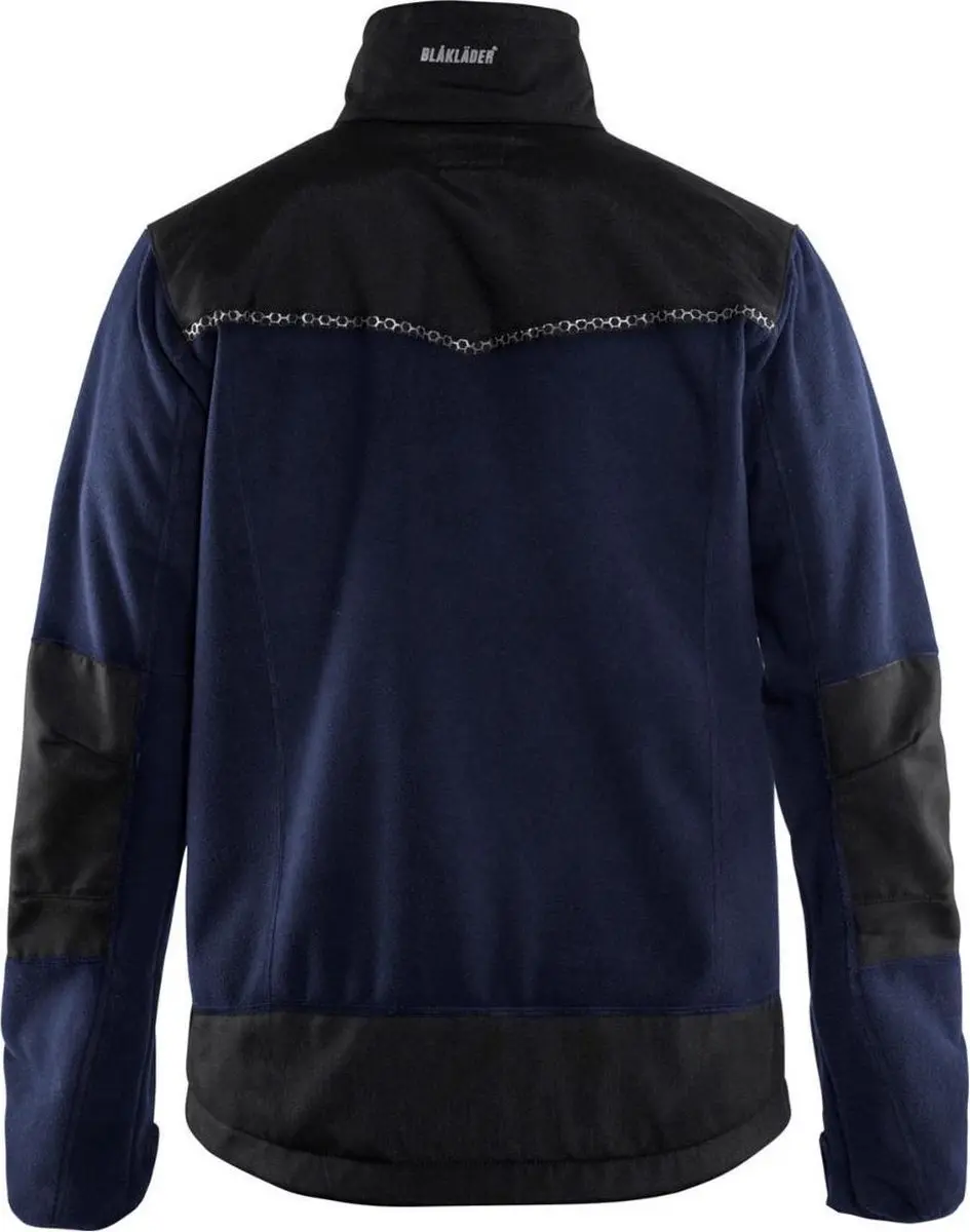 Blåkläder 4955-2524 Fleece Jacket - M - Marineblauw/Zwart