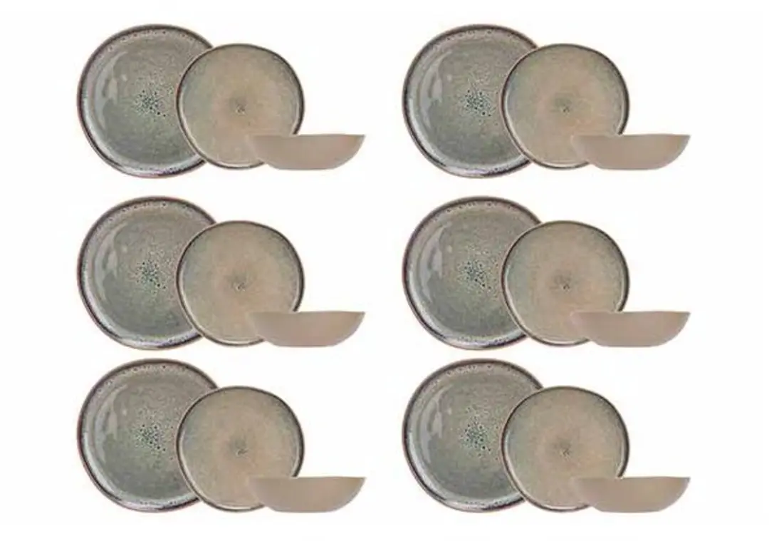 Oona Sand Green Set 18 Dlg