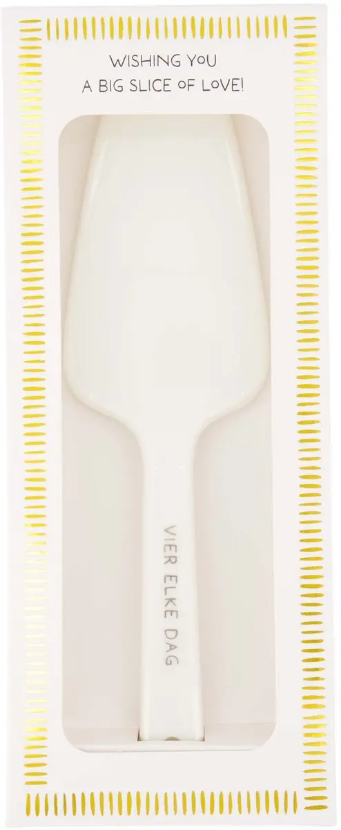 Zusss Cake Server Keramiek