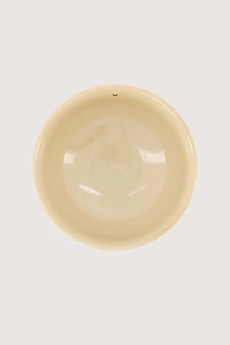 Zusss Bowl Heart Keramiek - Sand/Black