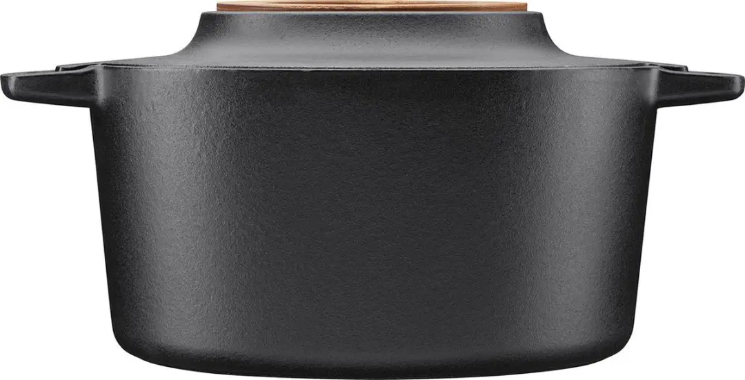 Fiskars Norden Braadpan Gietijzer 4L - 22cm - Zwart
