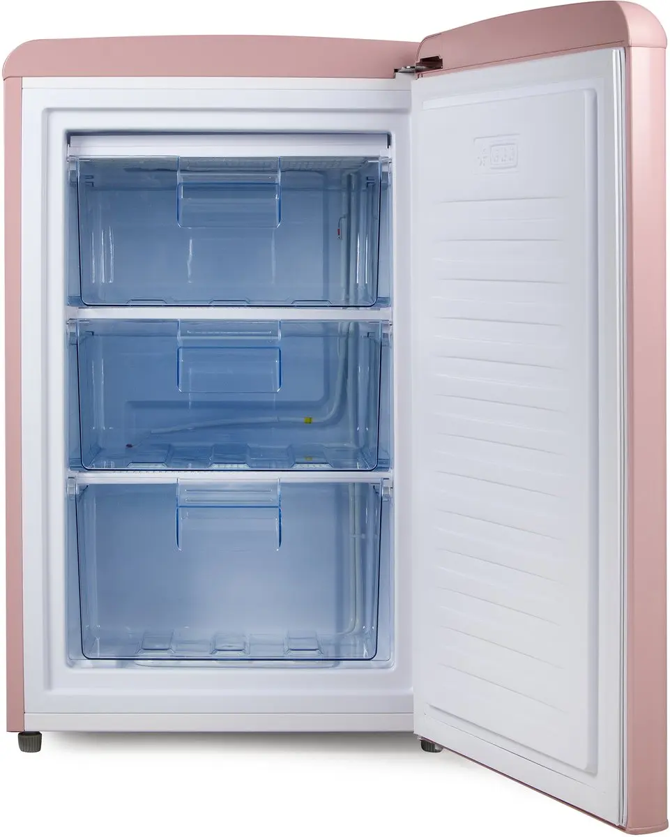 Domo DO91776R Retro Vriezer 80L - Roze