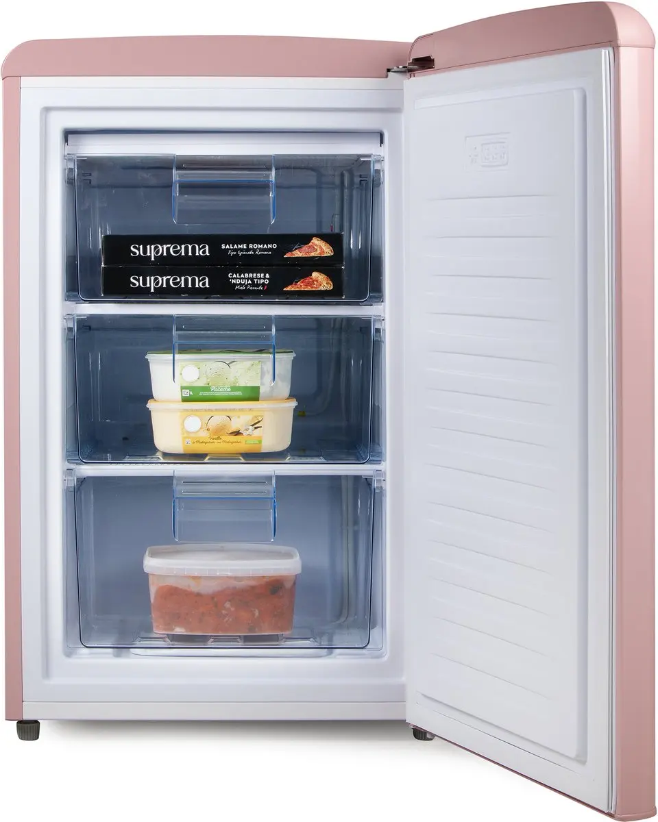 Domo DO91776R Retro Vriezer 80L - Roze - afbeelding 6 van 6