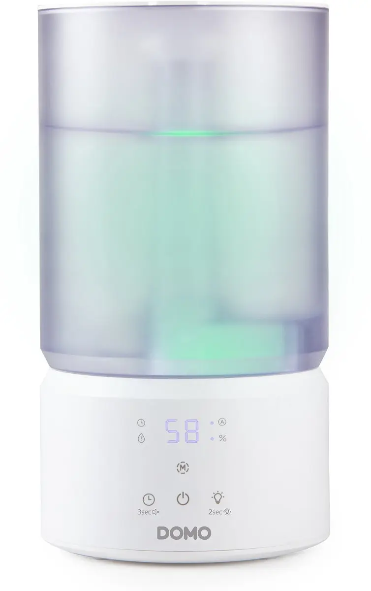 Domo DO267HD Ultrasone Luchtbevochtiger 4L - Wit