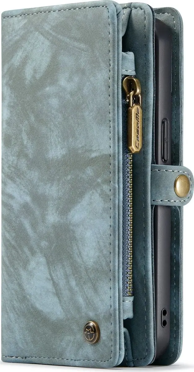 Caseme Luxe Wallet 2in1 Bookcase iPhone 13 - Blauw - 614536