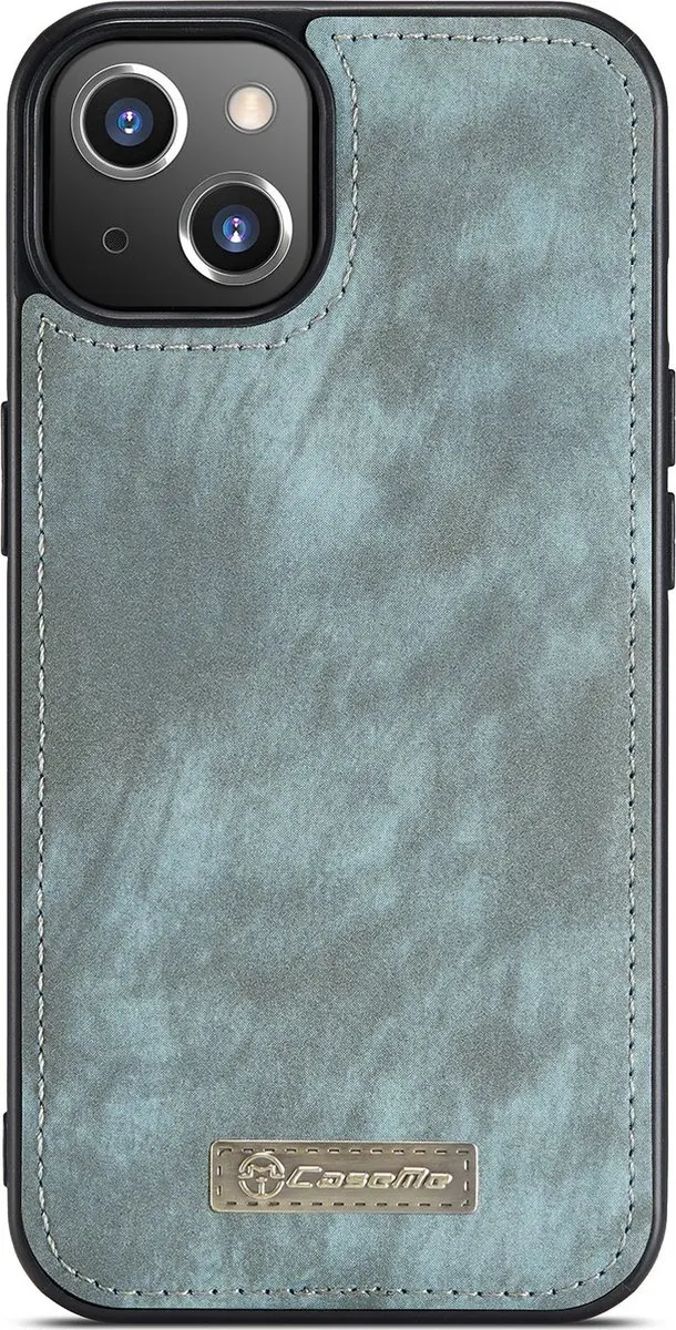 Caseme Luxe Wallet 2in1 Bookcase iPhone 13 - Blauw - 614536