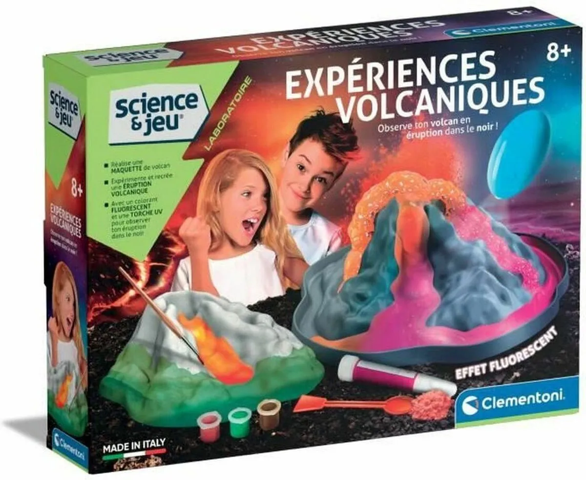 Clementoni Volcano Glow in the Dark