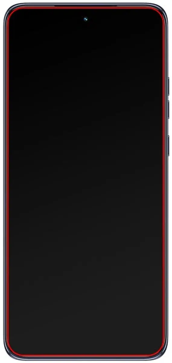 Mobilize Glass Screen Protector Motorola Edge 60 Neo - Zwart Frame - afbeelding 6 van 6