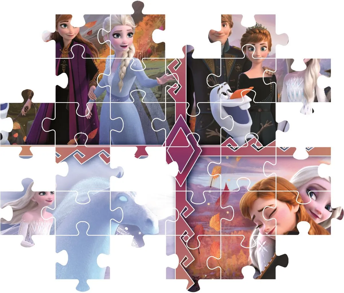 Clementoni Frozen Kinderpuzzel 180 Stukjes - Multicolor - afbeelding 4 van 6
