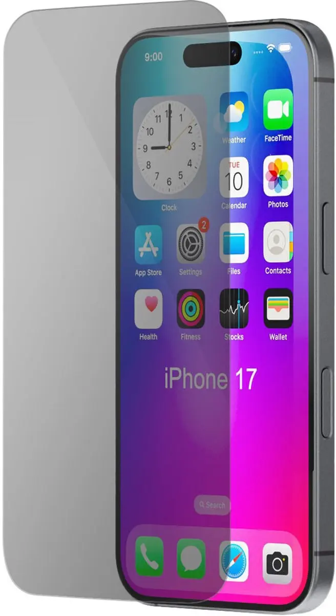 Mobiparts iPhone 17 Pro Screenprotector Privacy