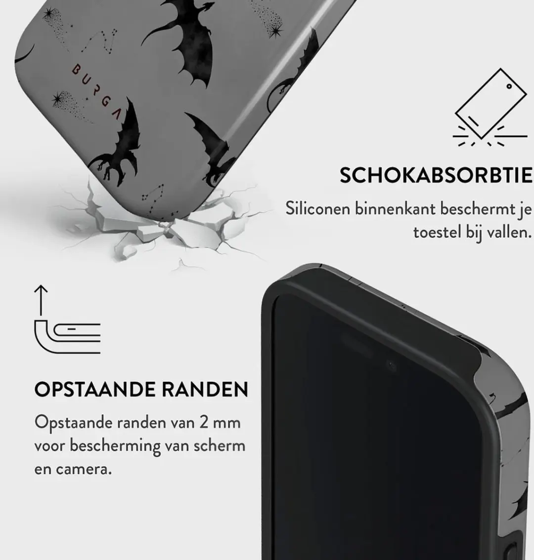Burga Tough Case iPhone 16 Pro - Draco