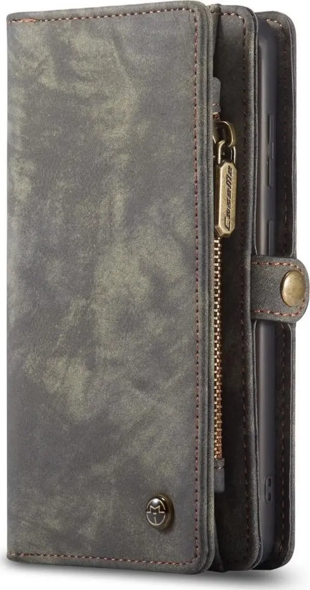 Caseme 008 Telefoonhoesje Samsung Galaxy S20 - 2in1 Bookcase - Zwart