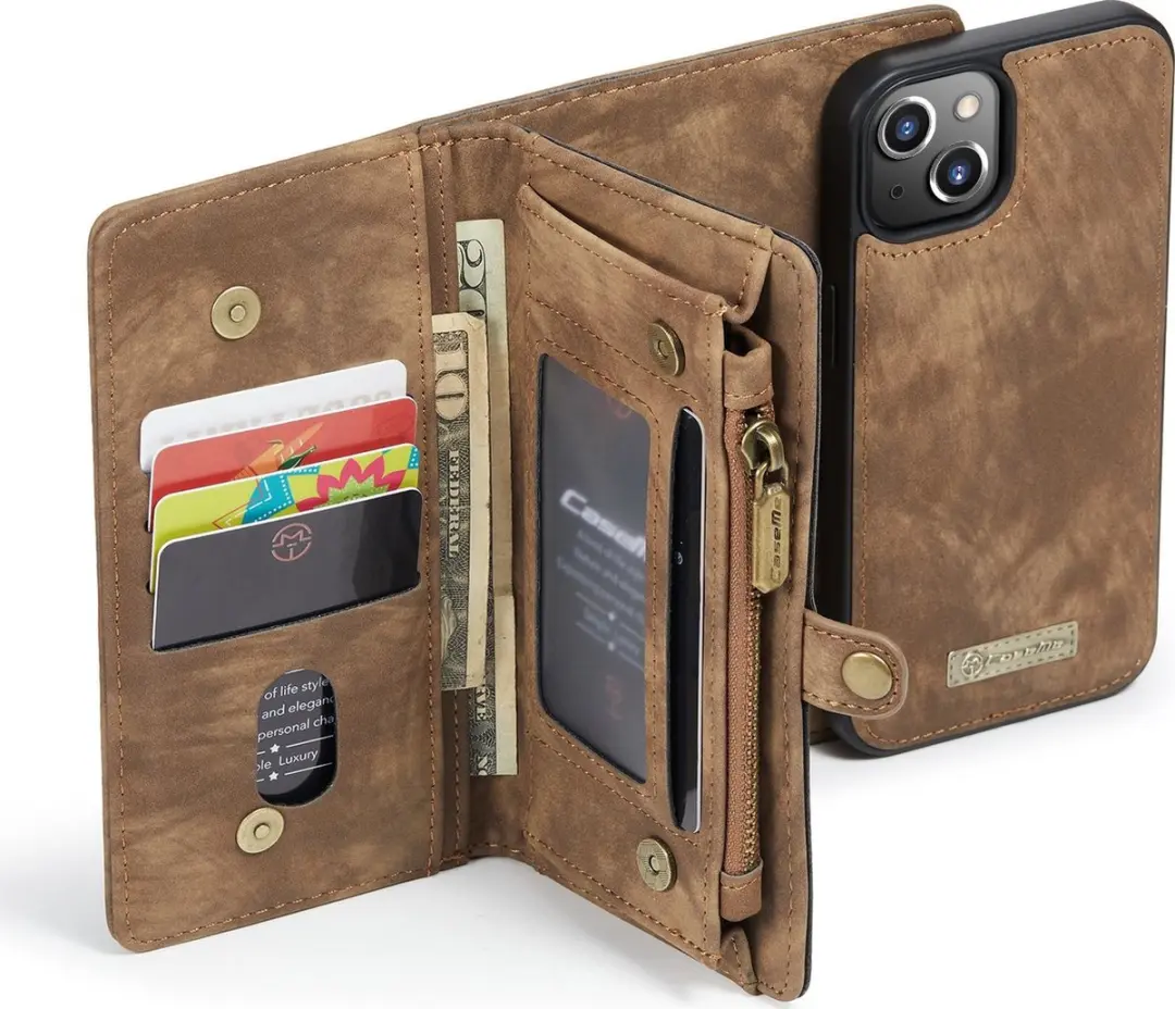 Caseme iPhone SE/5s/5 Billfold Lederen Hoes