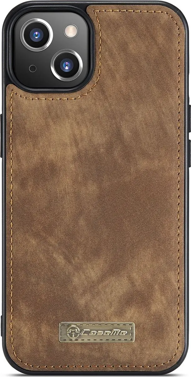 Caseme iPhone SE/5s/5 Billfold Lederen Hoes - 13 Kaartvakken - Bruin
