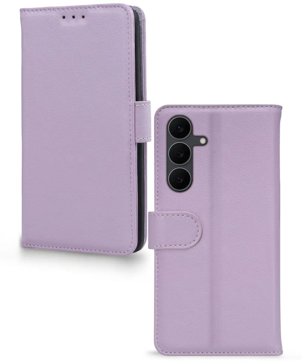 Mobilize Premium Gelly Bookcase Portemonneehoes Samsung Galaxy S25 FE - Paars - afbeelding 6 van 6