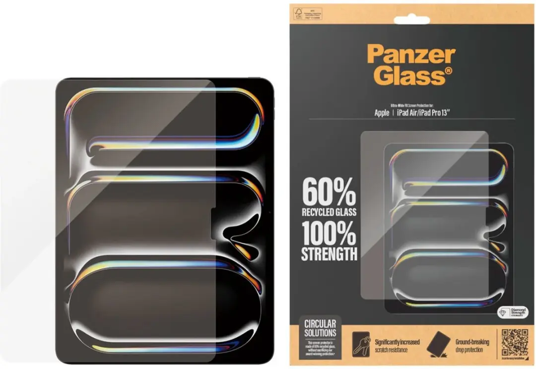 PanzerGlass PZ-2835 Screenprotector iPad Air 13 (2025) - Transparant