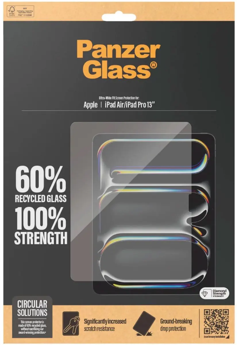 PanzerGlass PZ-2835 Screenprotector iPad Air 13 (2025) - Transparant