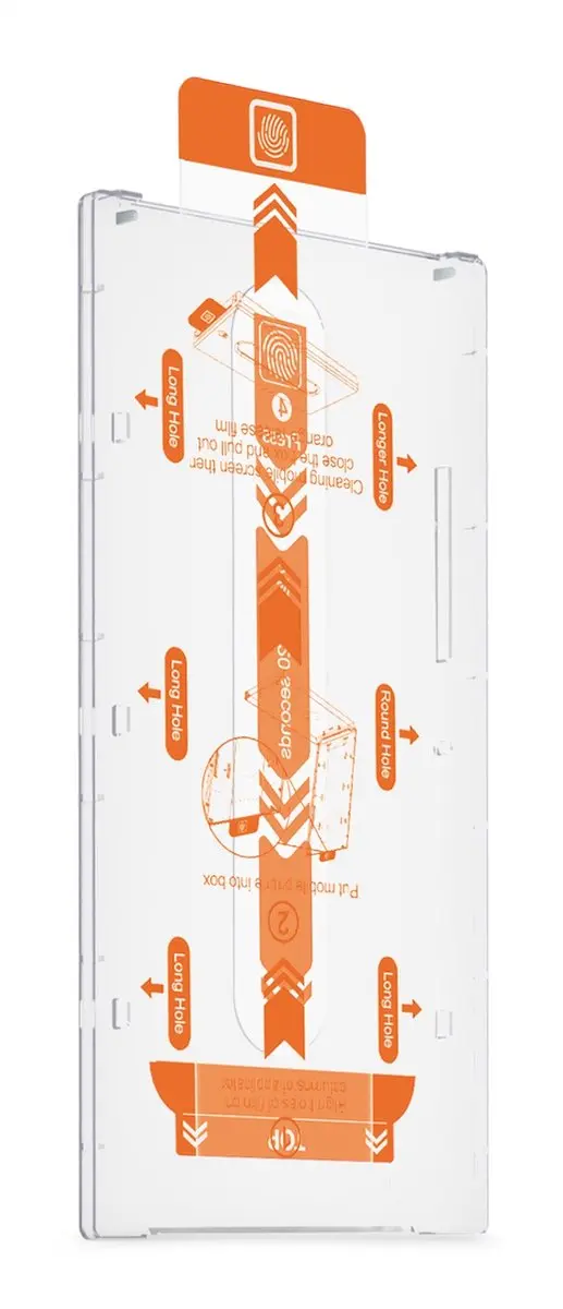 Mobilize iPhone XS Glazen Screenprotector - Case Friendly