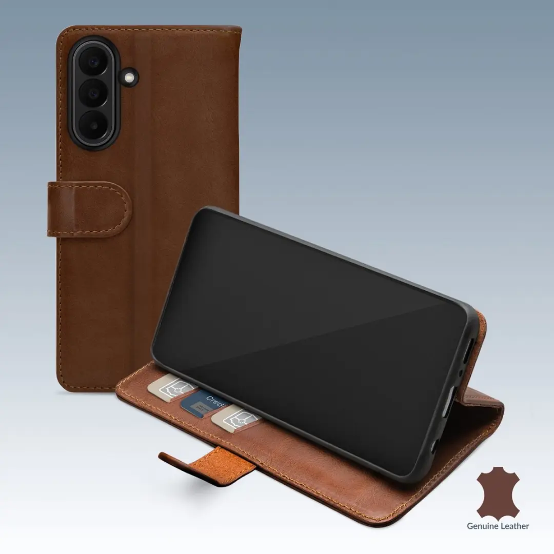 Mobilize Leather Wallet MOB-LWBR-GALA275G - 3 Pasjes - Bruin - afbeelding 6 van 6