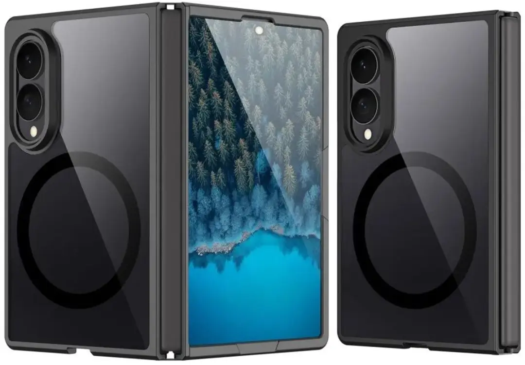 Dux Ducis Aimo Hoesje Samsung Galaxy Z Fold8 - Matte Zwart