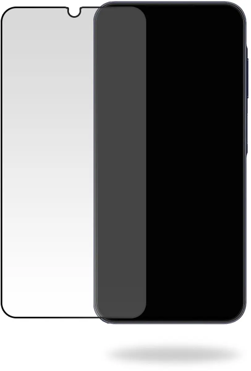 Mobilize Samsung Galaxy A25 Glas Screenprotector - Zwart