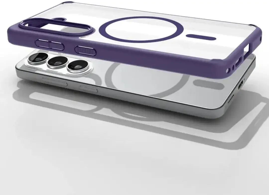 Spigen Ultra Hybrid MagFit ACS11220 Hoesje - Samsung Galaxy S26 - Paars