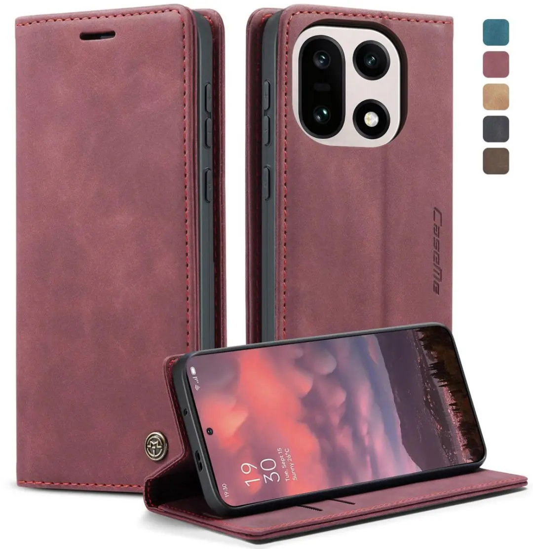 Caseme 013 Bookcase Portemonneehoes OnePlus 15