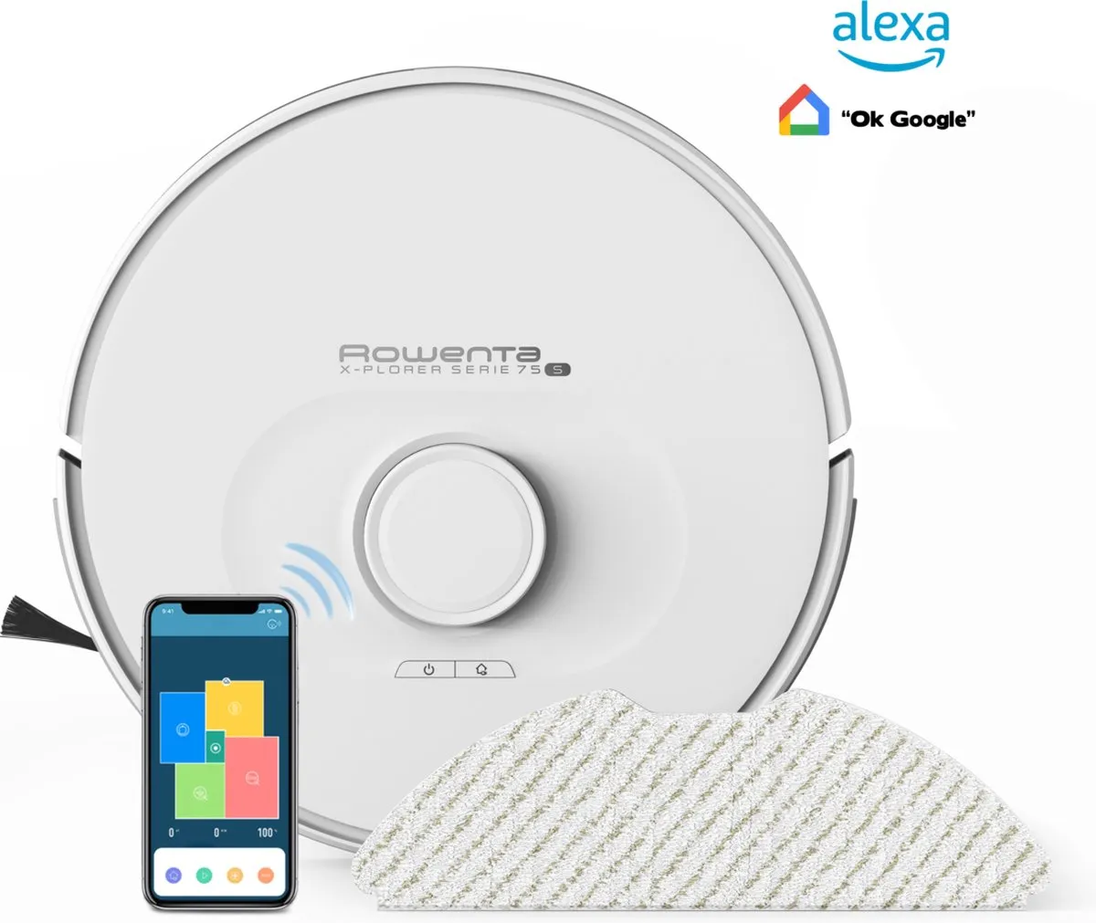 Rowenta X-Plorer RR8577 Robotstofzuiger - Wit