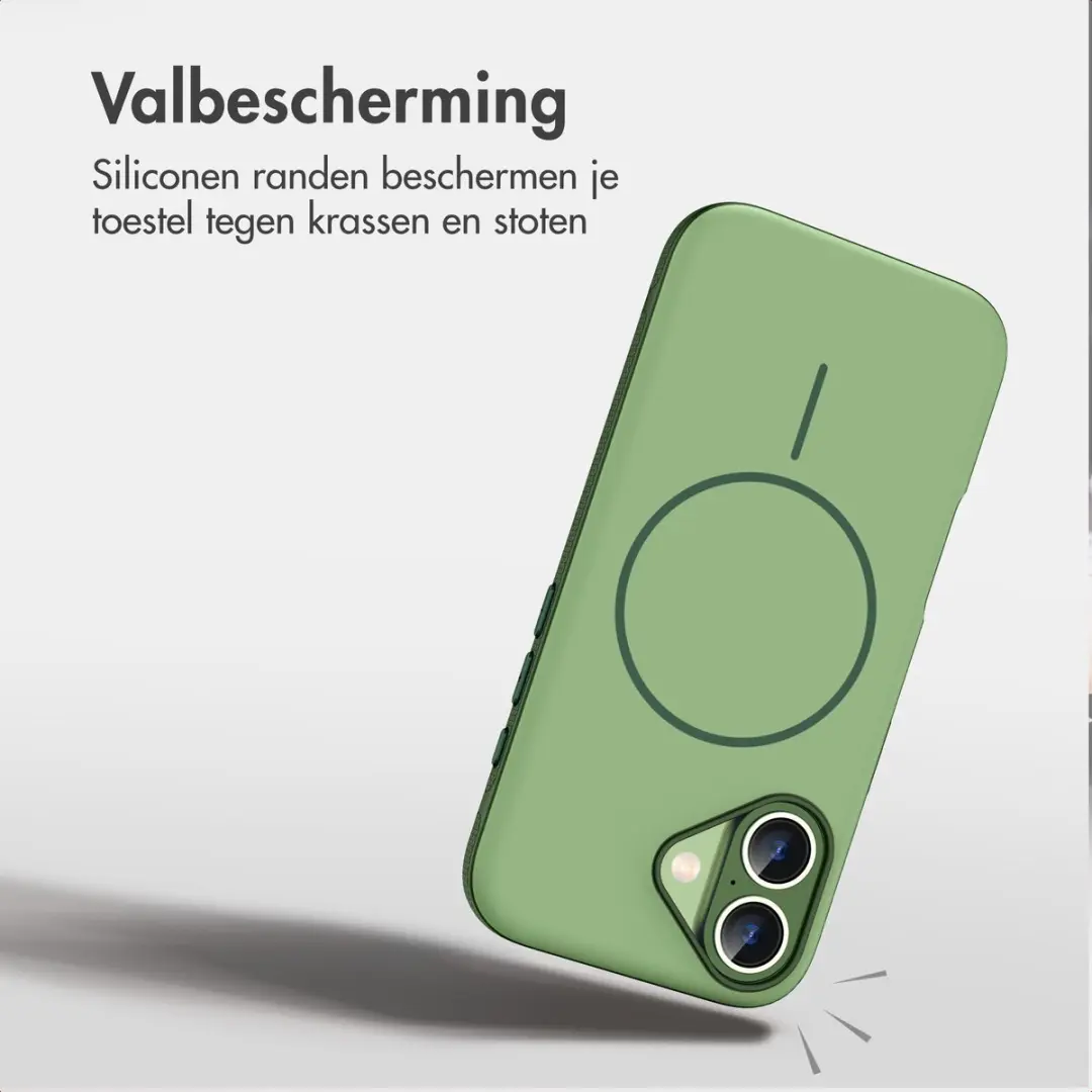 Imoshion Hoesje iPhone 16 Donkergroen - MagSafe - afbeelding 6 van 6