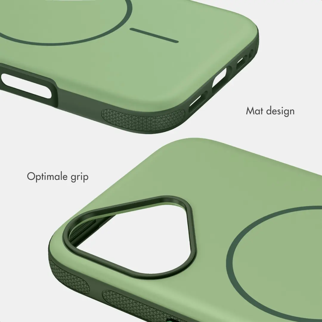 Imoshion Hoesje iPhone 16 Donkergroen - MagSafe
