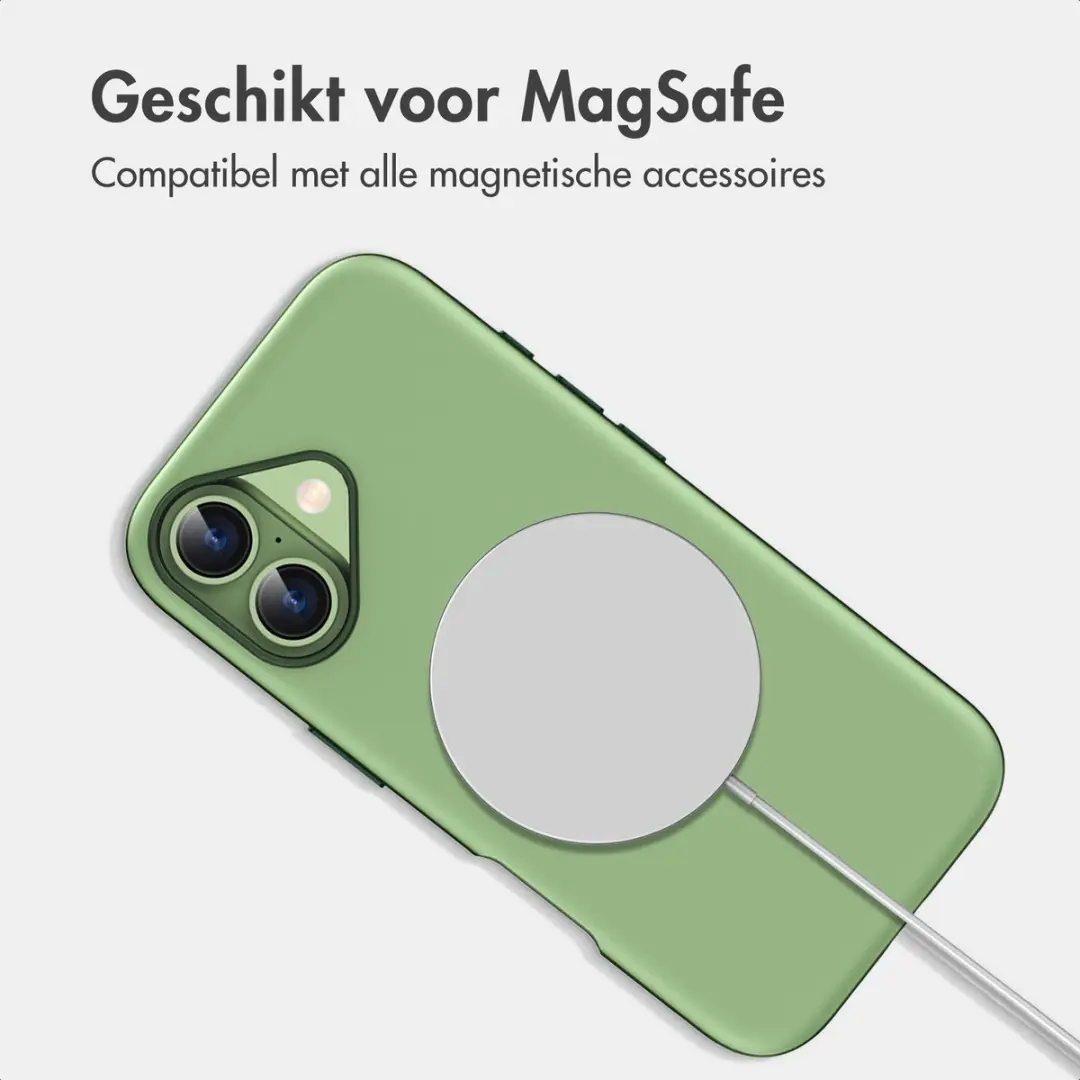 Imoshion Hoesje iPhone 16 Donkergroen - MagSafe