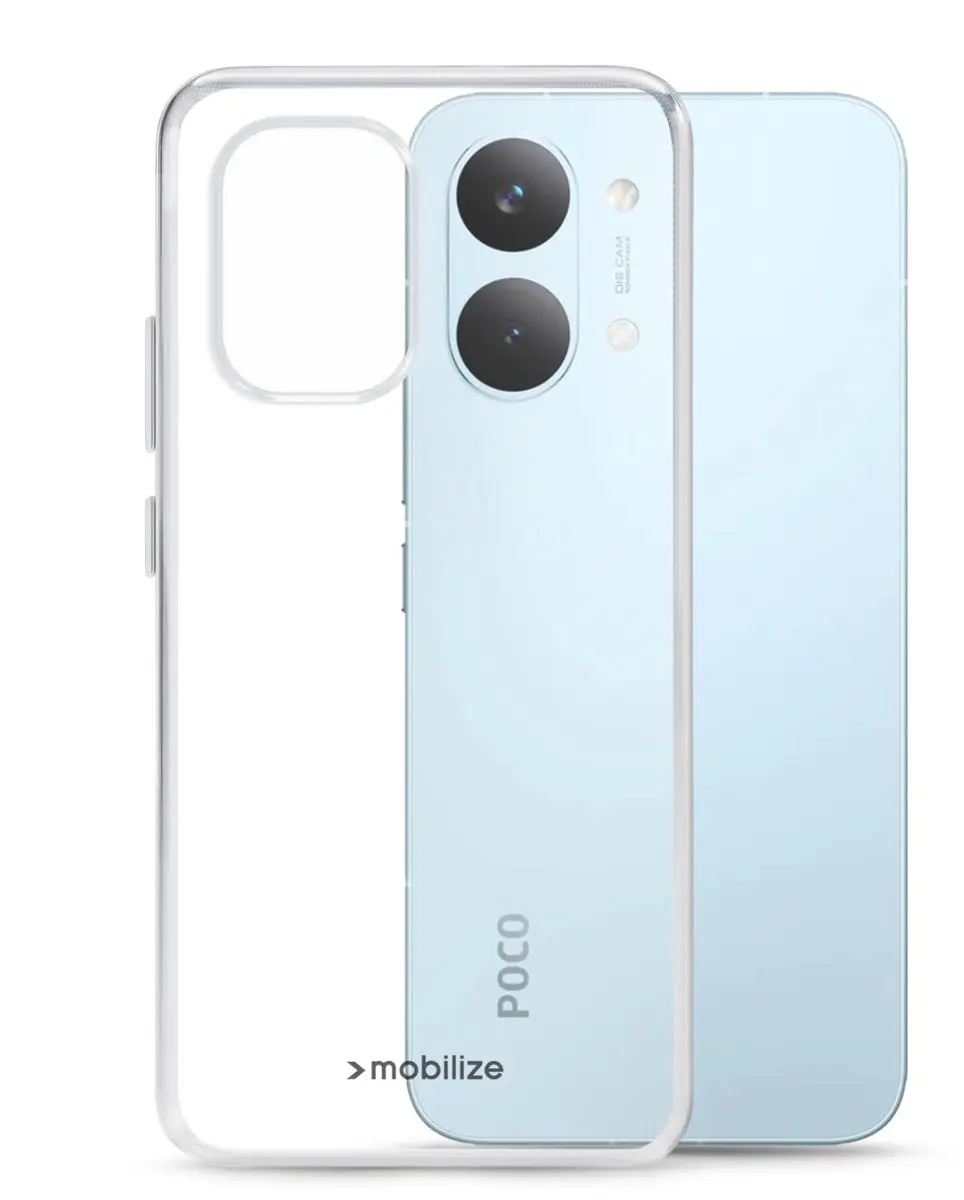 Mobilize Gelly Case MOB-GCC-POCOX8PROM5G - Transparant