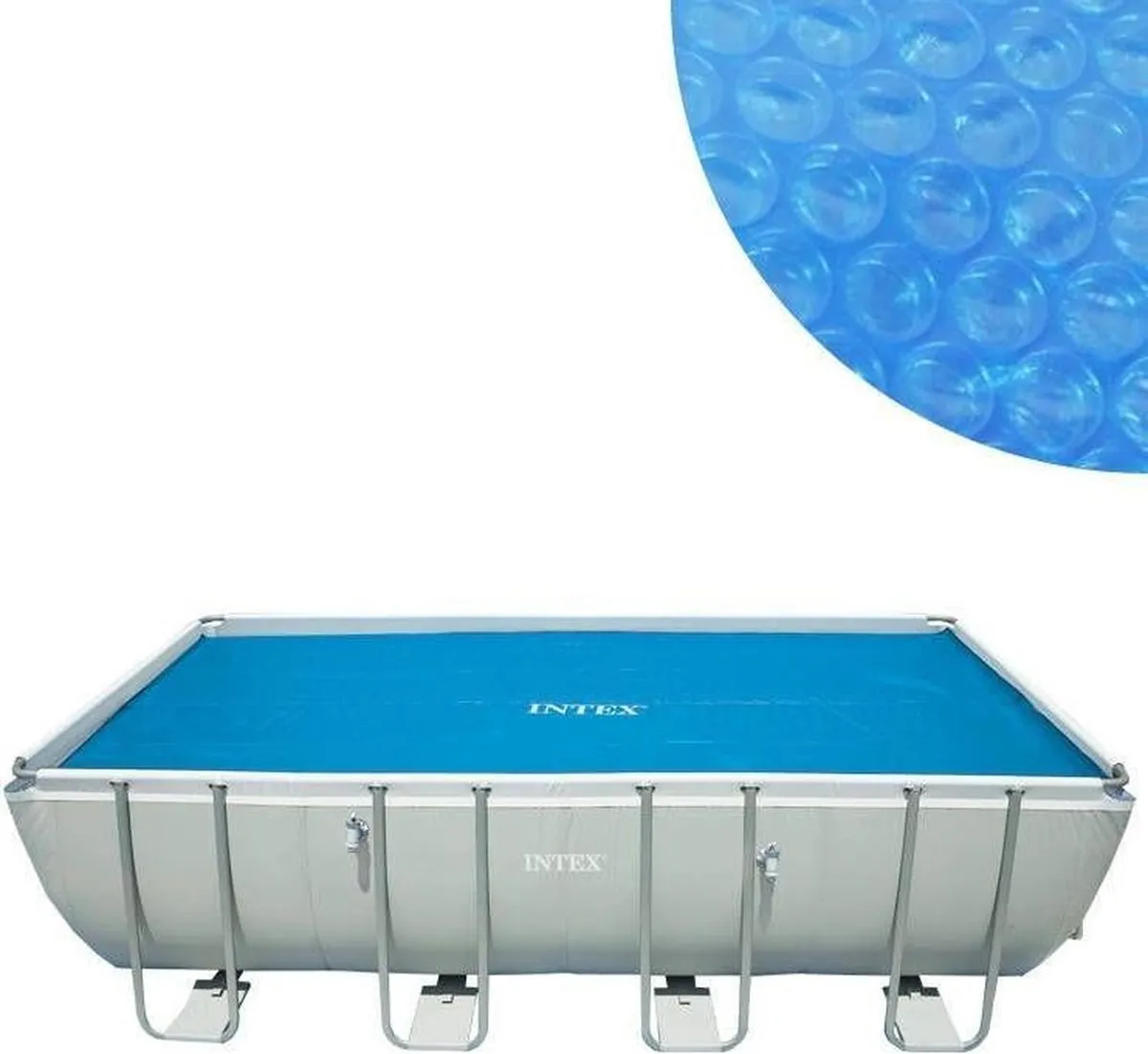 Intex 29030 Zwembadcover 32x16ft - Blauw