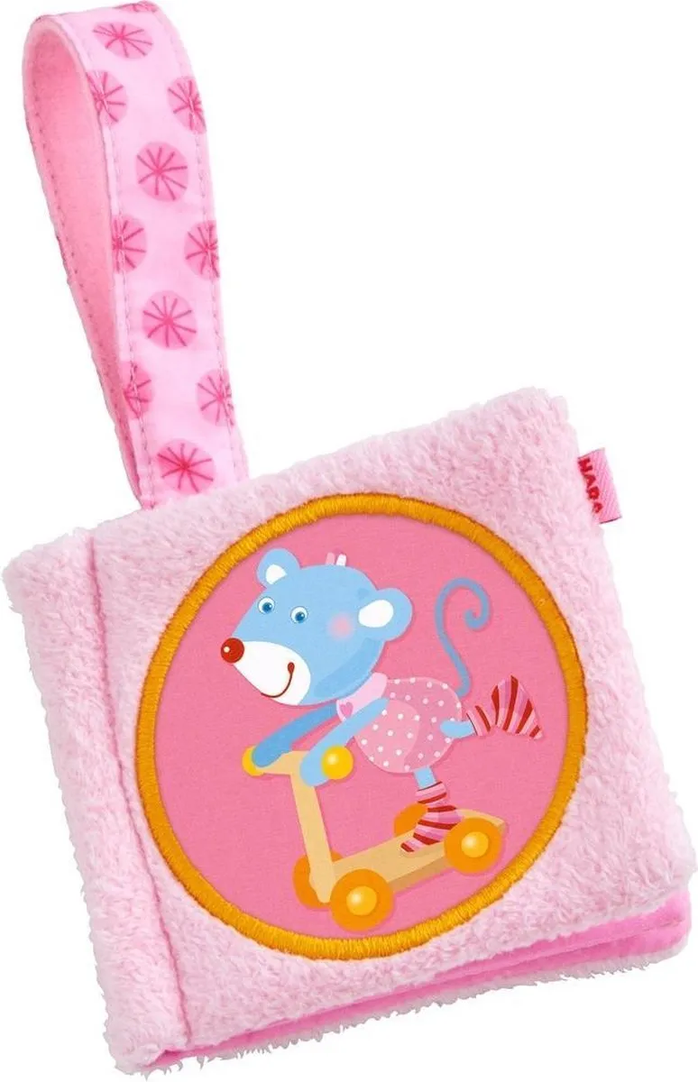 Haba Babyboek Muis Merle 12x10cm - Multicolor