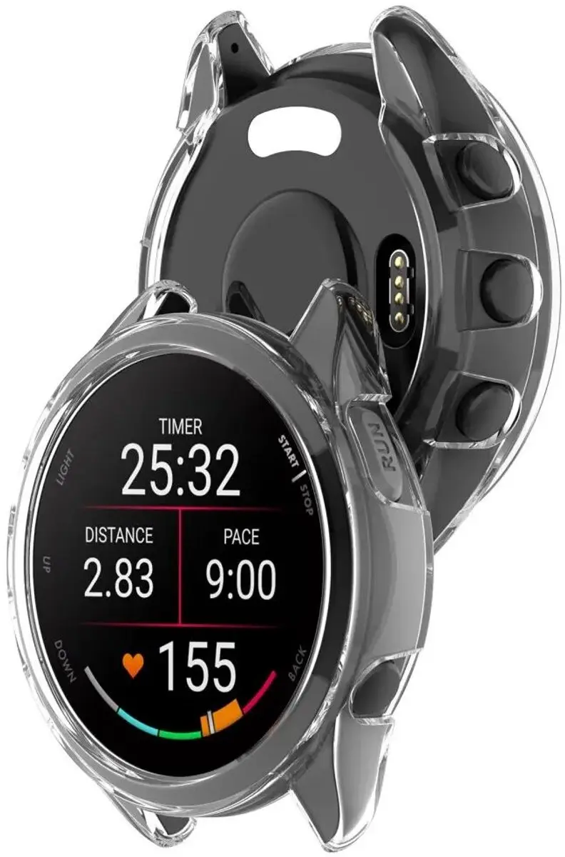 Selected Hoesje Garmin Forerunner 165 - Transparant
