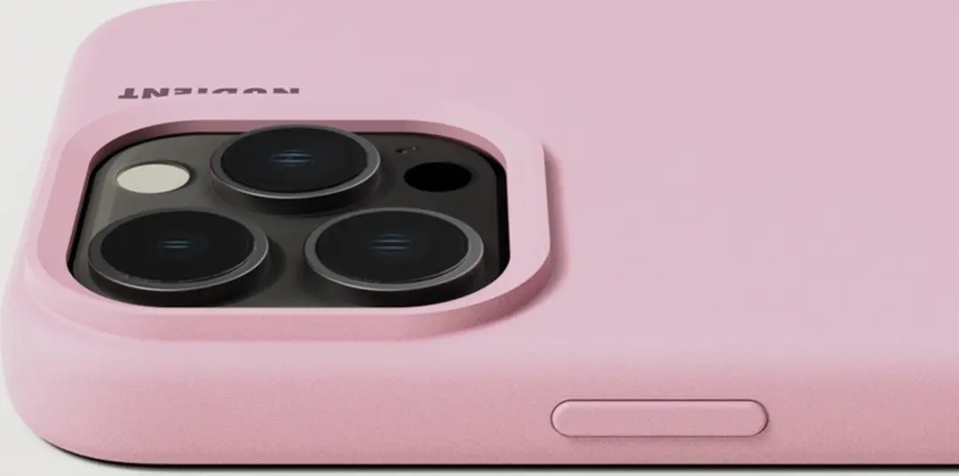 Nudient Base Case iPhone 15 Pro Max - Roze