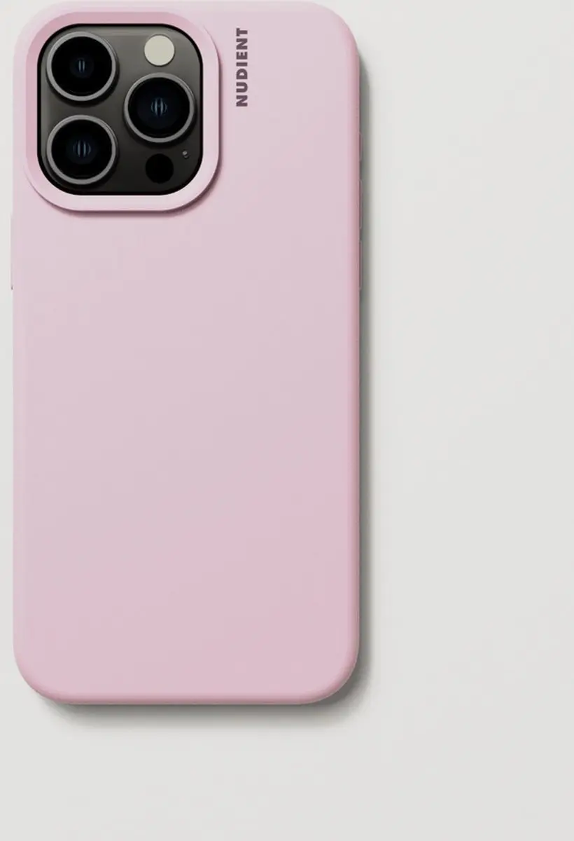Nudient Base Case iPhone 15 Pro Max - Roze