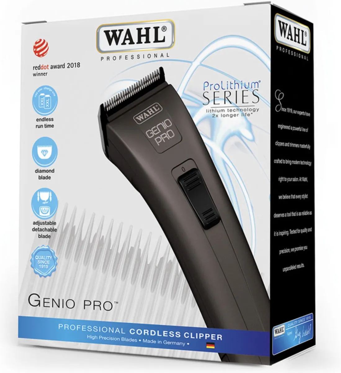 Wahl Genio Tondeuse Draadloos - Zwart