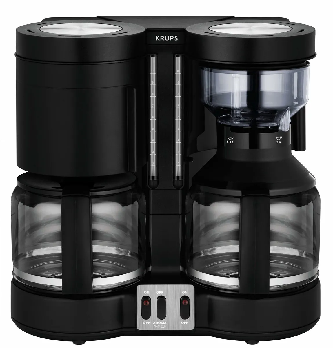 Krups Duetek KM8508 Filterkoffiezetapparaat 1L - 10 Kopjes - Zwart