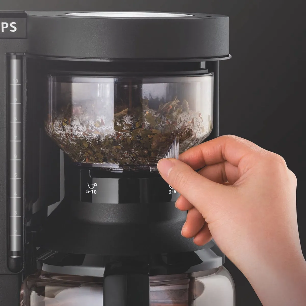 Krups Duetek KM8508 Filterkoffiezetapparaat 1L - 10 Kopjes - Zwart