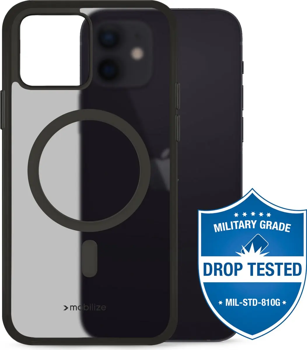 Mobilize MOB-MCHCB-IPH12 iPhone 12 Pro Hoesje - Zwart