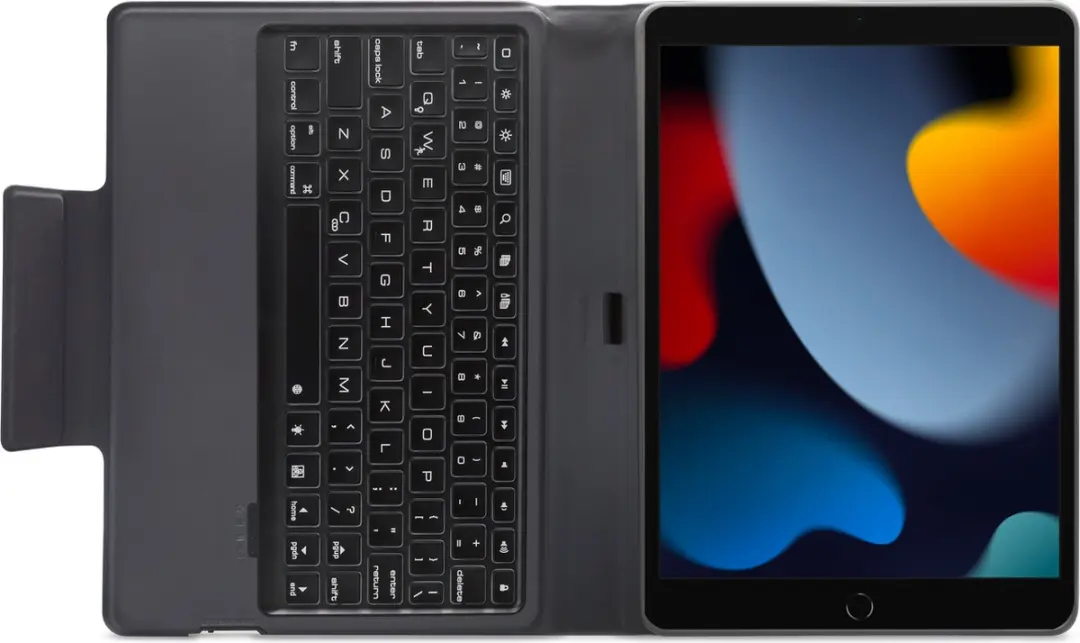 Mobilize Ultimate MOB-UBKCB-IPAD10219 Bluetooth Toetsenbord & Hoes - Apple iPad 9 (2021) - Zwart