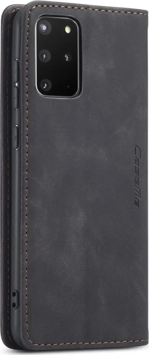Caseme 013 Bookcase Portemonneehoesje Samsung Galaxy S20 Plus - 2 Pasjes - Zwart
